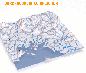 3d view of Hacienda Barranco Blanco